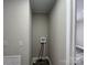 Convenient laundry hookups with easy access and neutral paint at 1408 Linwood Rd, Gastonia, NC 28052