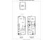 Detailed floor plan showcasing the layout of the two-story home, including the garage and deck at 2635 Winter Thistle Way, Indian Land, SC 29707
