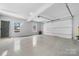 This spacious two-car garage has plenty of room for storage or a workshop at 3732 Whitney Ne Dr, Hickory, NC 28601