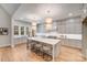 Spacious kitchen with a large island, stainless steel appliances and lots of counter space at 4354 Persimmon Rd, Lancaster, SC 29720