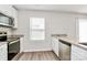 Modern kitchen with stainless appliances, granite countertops, and plenty of cabinet space at 508 Hawley St, Charlotte, NC 28214