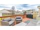 Enjoy outdoor living on this spacious deck, complete with comfortable seating and a grill at 552 Montgomery Dr, Rock Hill, SC 29732