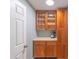 Additional storage space with wooden cabinets and countertops, perfect for organizing kitchenware and appliances at 552 Montgomery Dr, Rock Hill, SC 29732