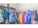 Large walk-in closet with ample hanging space for clothing and accessories at 552 Montgomery Dr, Rock Hill, SC 29732