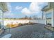 Backyard featuring a paved patio and privacy fence, perfect for relaxation and outdoor activities at 1005 Headwaters Ct, Matthews, NC 28104