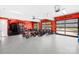 Garage featuring multiple bikes and workout equipment at 12613 Oak Grove Rd, Stanfield, NC 28163