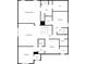 Detailed floor plan outlining the layout of a multi-room property with bedrooms and bathrooms at 151 Slip Shot Ln, Troutman, NC 28166