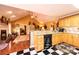 Bright kitchen with granite countertops and hardwood flooring at 1636 Samaria Ln, Conover, NC 28613