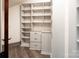 Walk-in closet featuring custom shelving and ample storage space at 3200 Beaty Rd, Gastonia, NC 28056