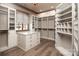 Walk-in closet featuring custom shelving and storage at 3200 Beaty Rd, Gastonia, NC 28056