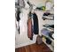 Walk-in closet with shelving and hanging storage at 3500 Exbury Gardens Dr, Waxhaw, NC 28173