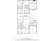 Detailed floor plan showcasing the layout of this 3030 sq ft home, including bedrooms, living spaces, and garage at 369 Shoreline Pkwy, Tega Cay, SC 29708
