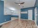 Open-concept living area with bar top, creating a seamless transition to kitchen at 4677 Arthur Way, Rock Hill, SC 29732