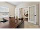 Another angle of the office showing it connected to the dining room via french doors at 5059 Saint Clair St, Fort Mill, SC 29715