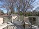 Relaxing backyard deck with comfortable seating, perfect for enjoying outdoor leisure at 707 Oakshade Ave, Kannapolis, NC 28083