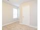 Neutral carpeted bedroom featuring a window with blinds and white walls at 1212 Shenandoah Cir, Rock Hill, SC 29730