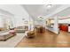 Expansive living space with multiple areas for relaxing, dining, and entertaining at 12228 Plover Dr, Charlotte, NC 28269
