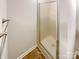 Bathroom shower featuring tiled walls, and modern fixtures at 1420 Hickory Nut Ln, Lincolnton, NC 28092