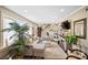 Cozy living room with fireplace, neutral tones, and ample natural light at 1620 London Rd, Mooresville, NC 28115