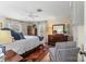 Bright bedroom featuring wood floors, large windows, and light-colored walls and ceilings at 2052 10Th Street Nw Pl, Hickory, NC 28601