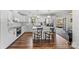 Bright, modern kitchen with white cabinets, stainless appliances, and a breakfast bar at 2052 10Th Street Nw Pl, Hickory, NC 28601