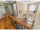 Grand foyer showcases hardwood floors, ornate railings, and impressive entryway at 3119 18Th Ne St, Hickory, NC 28601