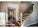 Inviting entryway with hardwood floors, a staircase, and natural light at 4009 Grace Pointe Dr # 101, Indian Trail, NC 28079