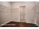 A walk-in closet with wire shelving at 4009 Grace Pointe Dr # 101, Indian Trail, NC 28079