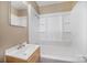 Bright bathroom featuring a tub and shower combination at 15 Gumtree St, Wadesboro, NC 28170