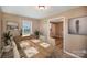 Charming dining area with modern furnishings, decor, and abundant natural light at 15 Gumtree St, Wadesboro, NC 28170