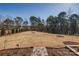 Expansive backyard featuring a well-maintained lawn and mature trees, perfect for outdoor activities at 15606 Walnut Hill Dr, Charlotte, NC 28278