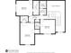 Second floor plan of the home layout featuring bedrooms, bathrooms, and walk-in closets at 1730 Townsend Ln, Rock Hill, SC 29730