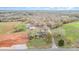 Stunning aerial view of a sprawling estate, showcasing the home and expansive grounds at 1783 Reepsville Rd, Lincolnton, NC 28092