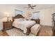 Serene main bedroom with hardwood flooring, complemented by elegant furnishings and soft natural light at 1783 Reepsville Rd, Lincolnton, NC 28092