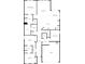Detailed floor plan showcasing the layout of the main level, including all rooms and dimensions at 2018 Hyacinth Ct, Denver, NC 28037