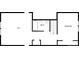 Upstairs floor plan showing loft, bath, and bedroom layout with dimensions at 2018 Hyacinth Ct, Denver, NC 28037