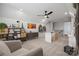 Bright bonus room featuring a fun layout, great lighting and comfortable seating at 2018 Mantle Ridge Dr, Indian Trail, NC 28079