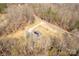 An aerial view of a private property with a long driveway and surrounding trees and landscape at 4604 Karwood Dr, Rock Hill, SC 29732