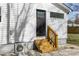 Exterior door with small deck steps at 5015 Forestmont Dr, Matthews, NC 28105