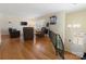 Cozy living room with hardwood floors, comfortable seating, and ample natural light at 5230 Northview Dr, Hickory, NC 28601