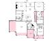 Detailed floor plan of the home layout, showcasing room dimensions and features at 5312 Allburn Pkwy, Concord, NC 28027