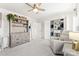 Cozy bedroom featuring a gray dresser with shelves and a comfortable recliner at 619 R L Stowe Rd, Belmont, NC 28012