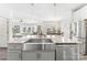 Bright kitchen with stainless steel appliances, granite countertops, and open floor plan at 619 R L Stowe Rd, Belmont, NC 28012