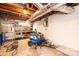 Unfinished basement featuring storage solutions and concrete floor at 651 25Th Nw Ave, Hickory, NC 28601