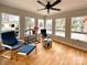 Bright sunroom with multiple windows and ample natural light, perfect for relaxing at 651 25Th Nw Ave, Hickory, NC 28601