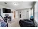 Bedroom with a black beanbag chair and a black desk at 670 Belle Grove Dr, Clover, SC 29710