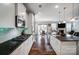Modern kitchen featuring granite countertops, stainless steel appliances, and a gas range at 670 Belle Grove Dr, Clover, SC 29710