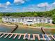 Stunning lakefront condos with boat slips and pool access on a sunny day at 7831 Spinnaker Bay Dr # 106, Sherrills Ford, NC 28673