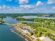 Scenic view of lake condos with pool, marina, and lakeside living at 7831 Spinnaker Bay Dr # 106, Sherrills Ford, NC 28673