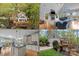 Multiple images of exterior elevation and interior rooms including the living room and the kitchen at 9004 Cebu Ct, Fort Mill, SC 29708